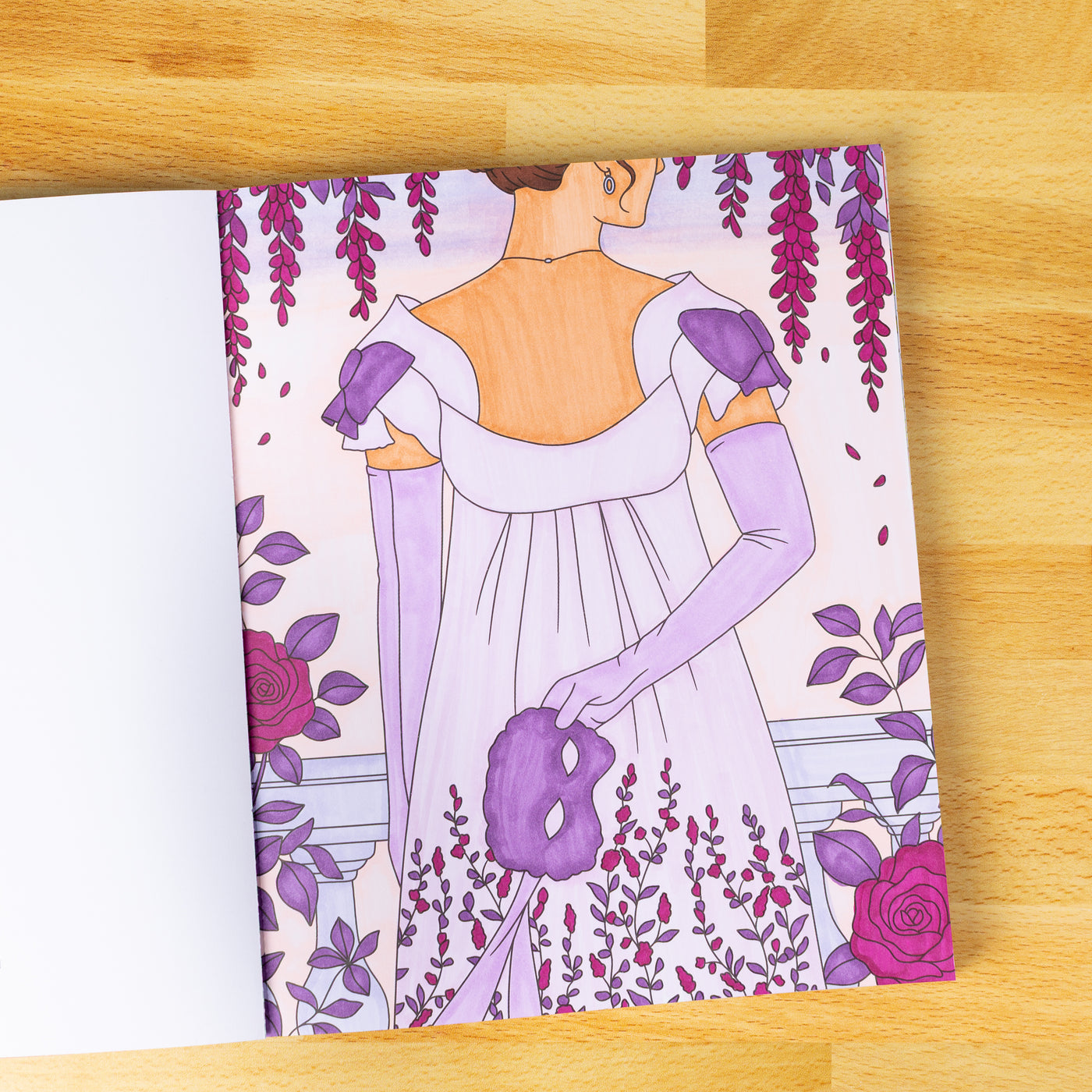 Regency Era Coloring Book – 40 Bridgerton-Inspired Designs – Elyse ...