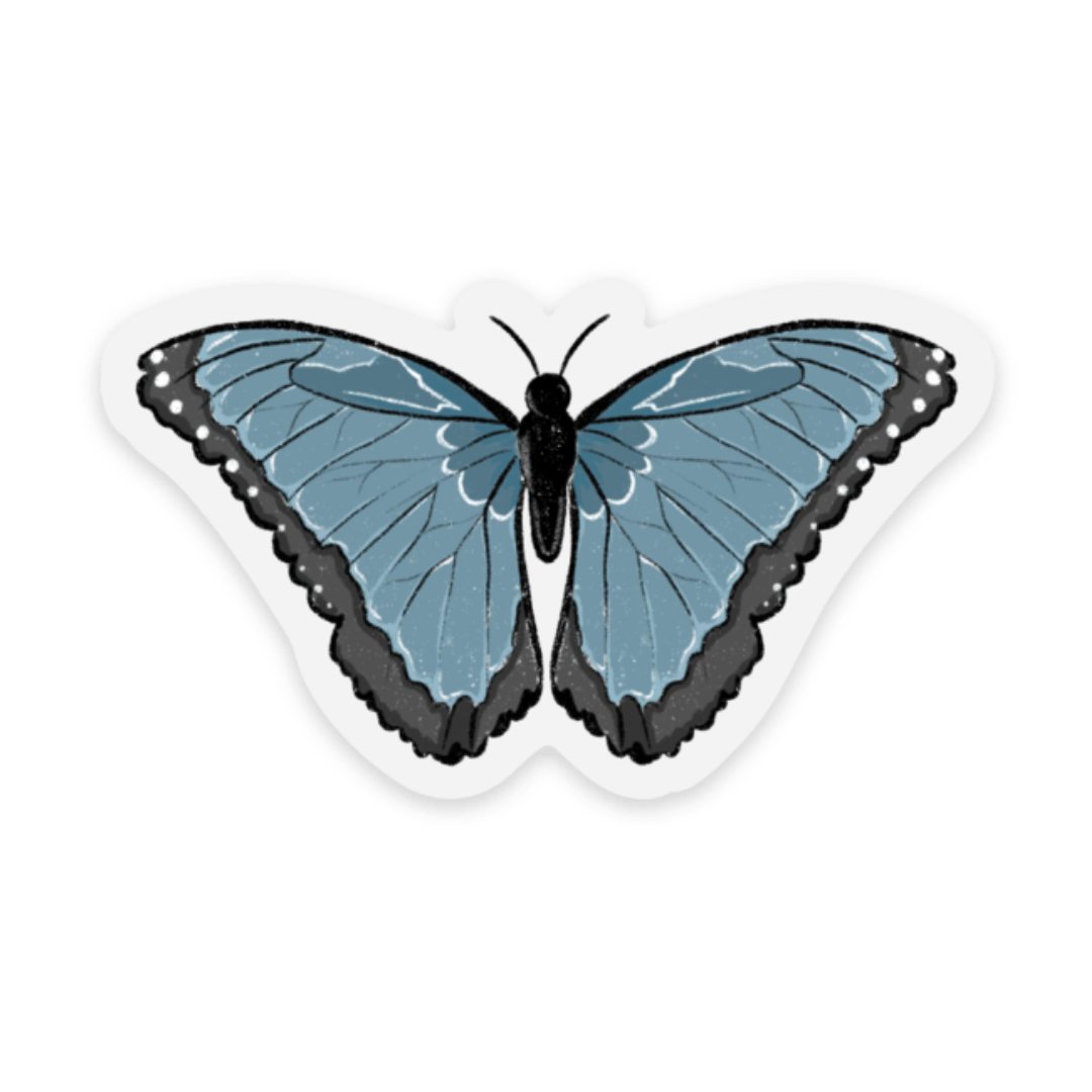 Clear Waterproof Vinyl Sticker, 2.5x1.5"