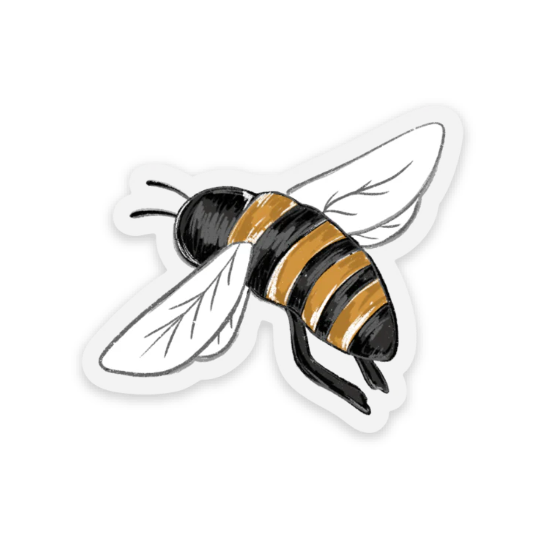 Clear Waterproof Vinyl Sticker, 2x2.25"
