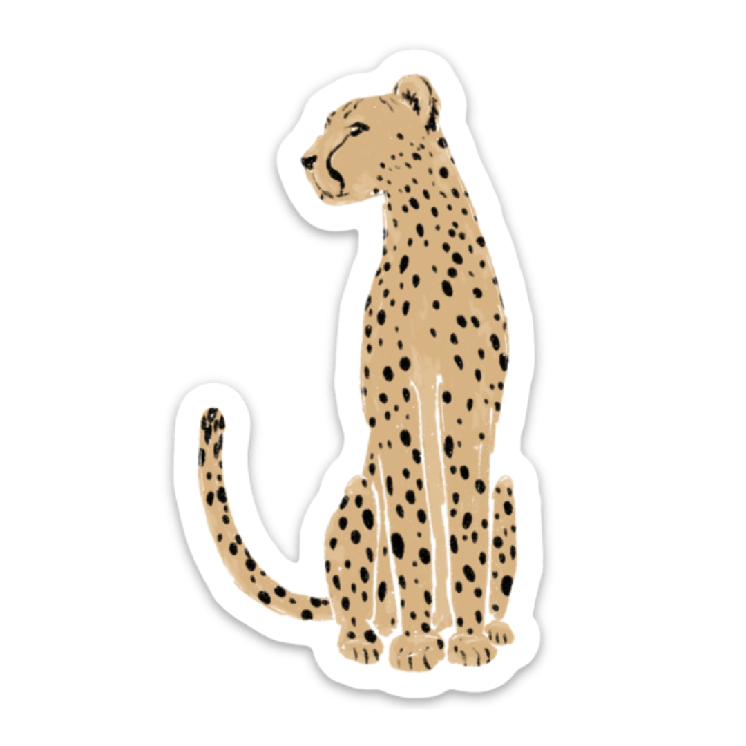 Waterproof Vinyl Sticker, 3.5x2"