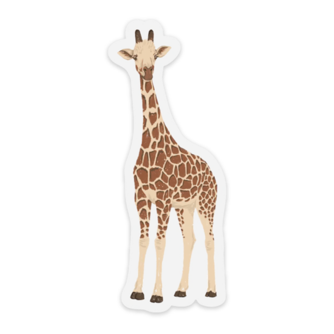 Clear Waterproof Vinyl Sticker, 4x1.5"