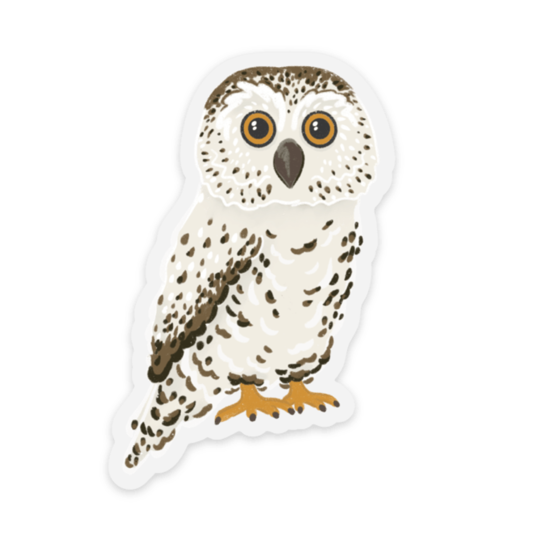Clear Waterproof Vinyl Sticker, 3.25x2"