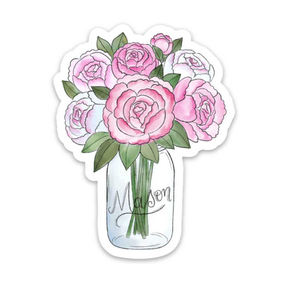 Waterproof Vinyl Sticker, 3x2.25"
