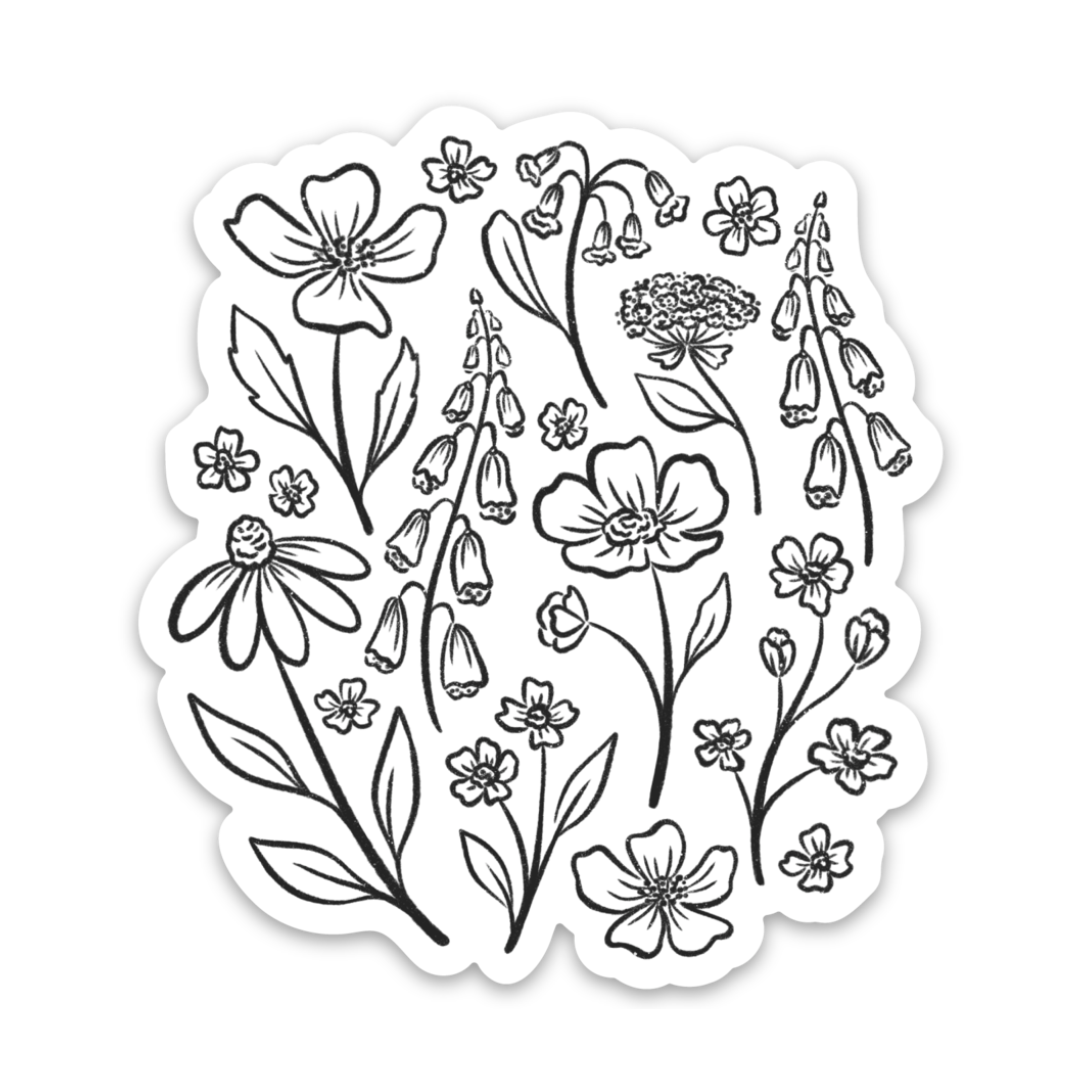 Waterproof Vinyl Sticker, 3x2.75"