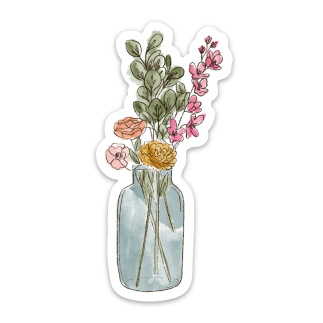 Waterproof Vinyl Sticker, 3.5x1.75"