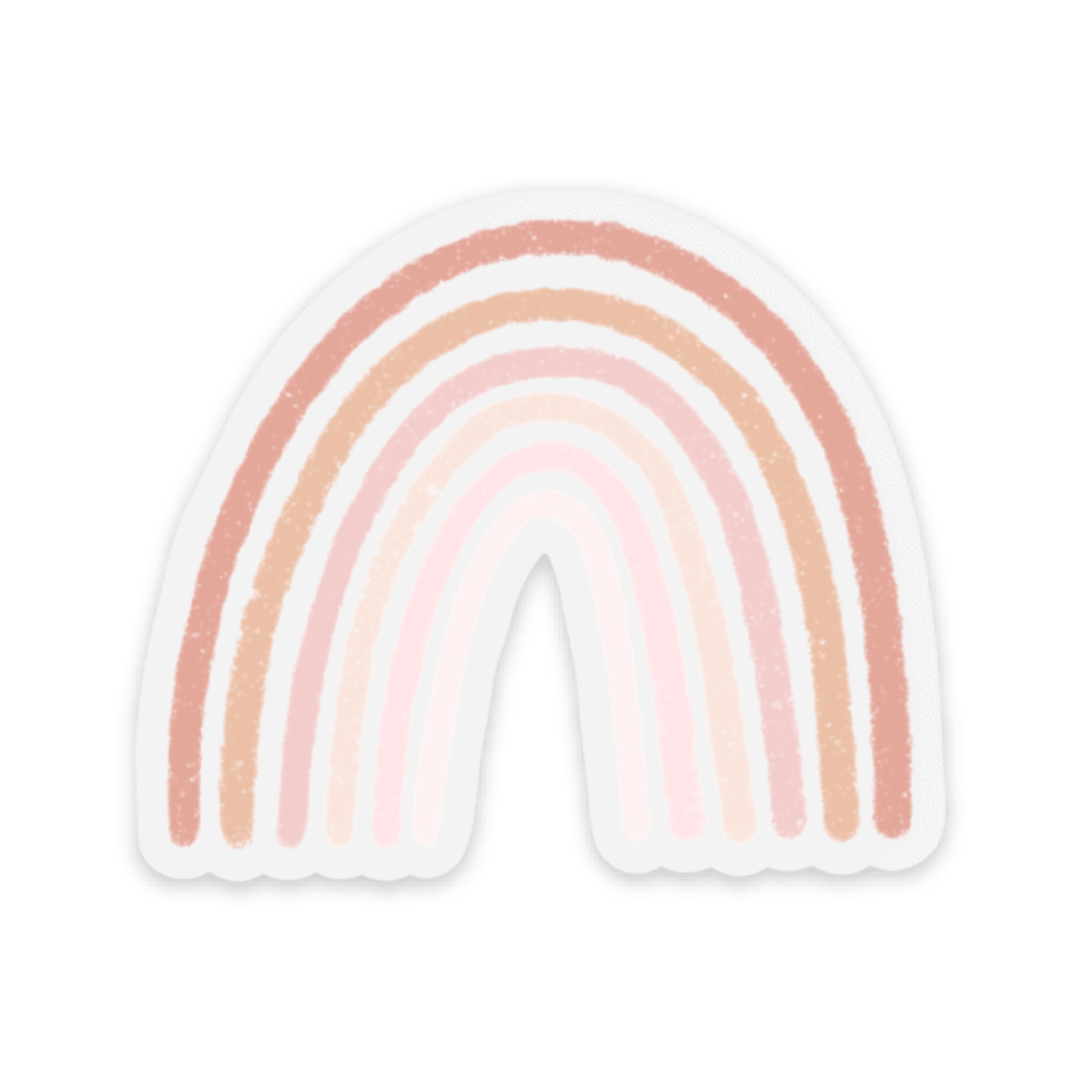 Clear Waterproof Vinyl Sticker, 2.5x2.5"