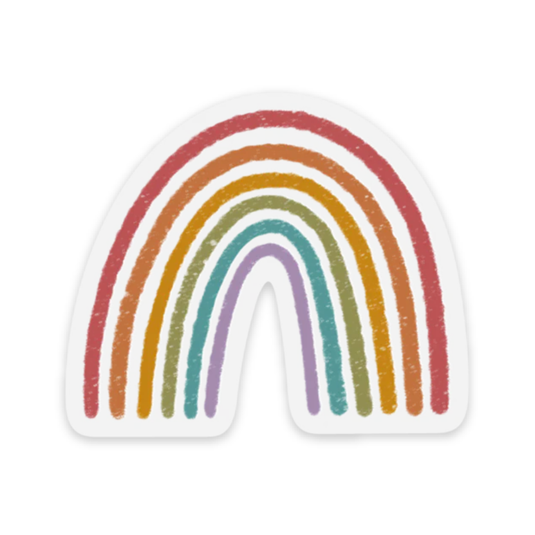 Clear Waterproof Vinyl Sticker, 2.5x2.5"