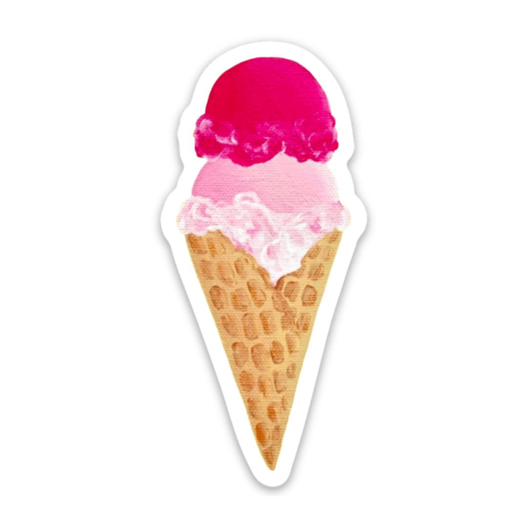 Waterproof Vinyl Sticker, 3x1.25"