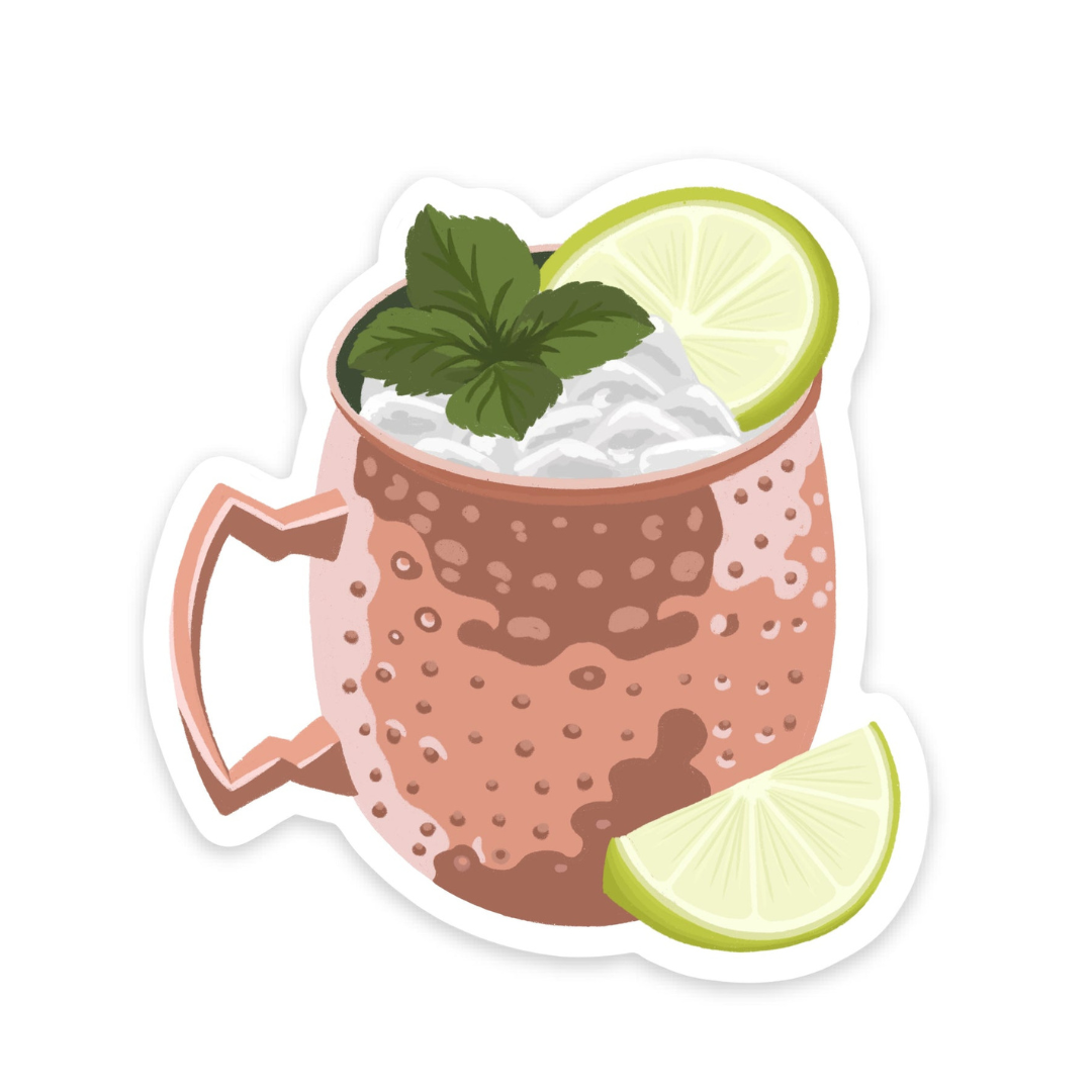 Waterproof Vinyl Sticker, 3x2.75"
