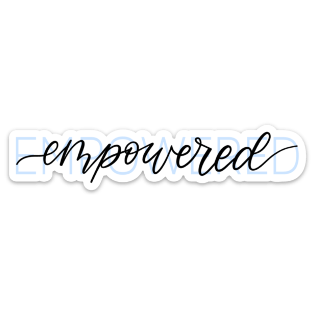 Waterproof Vinyl Sticker, 4.5x1"