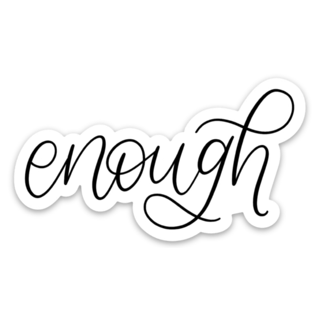 Waterproof Vinyl Sticker, 3x1.75"