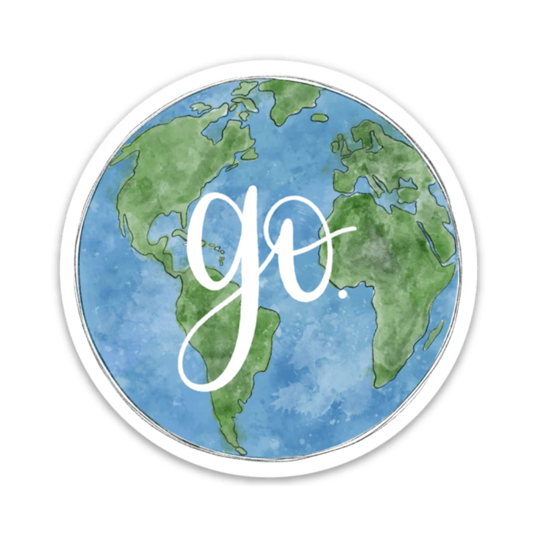Waterproof Vinyl Sticker, 3x3"