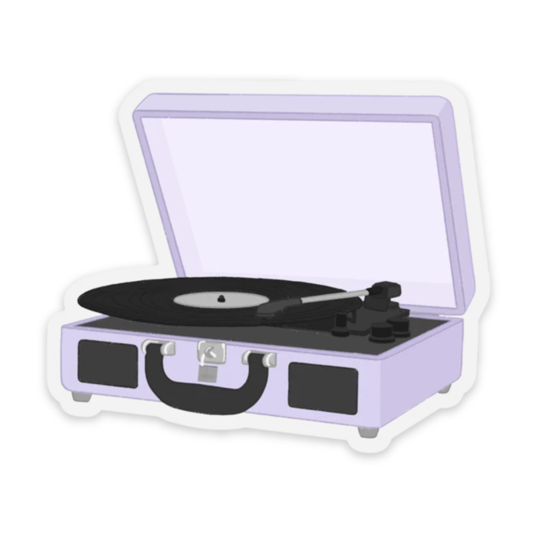 Clear Waterproof Vinyl Sticker, 3x3"