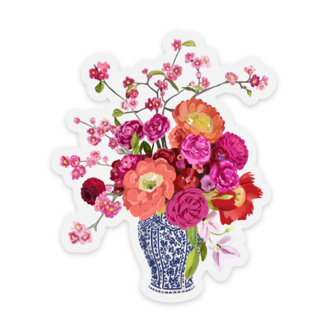 Clear Waterproof Vinyl Sticker, 2.7x3.25"