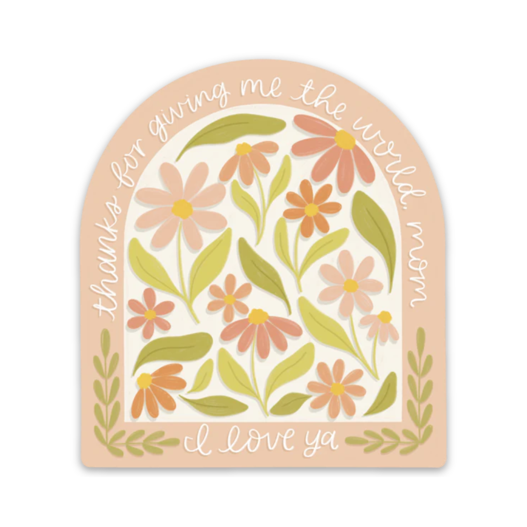 Waterproof Vinyl Sticker, 3x3"