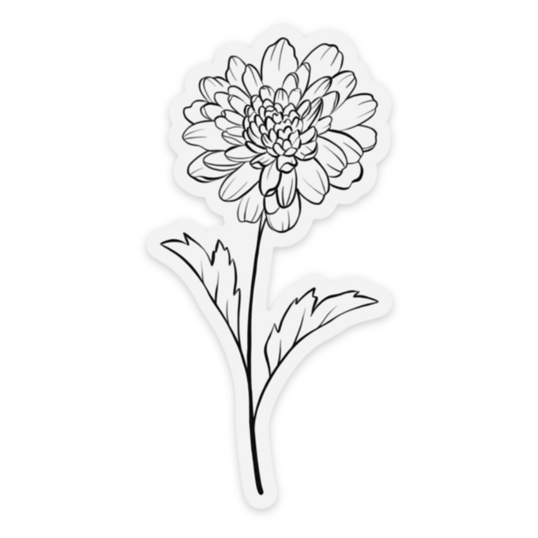 Clear Waterproof Vinyl Sticker, 1.8x3.5"