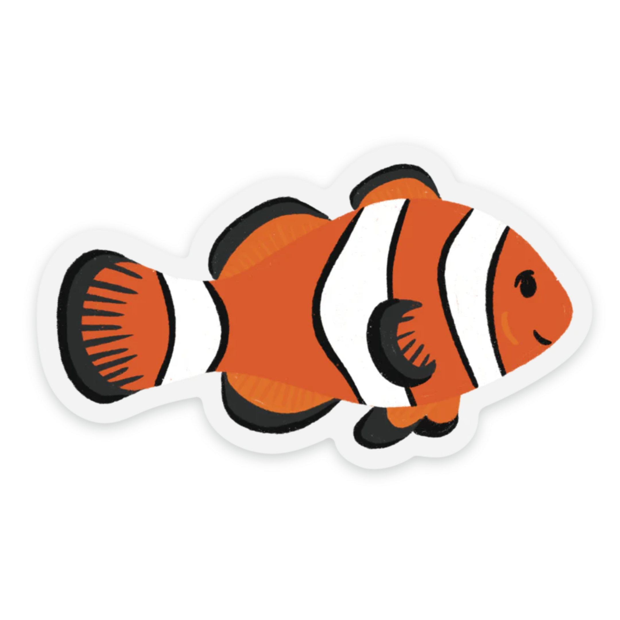 Clear Waterproof Vinyl Sticker 2.8×1.64"