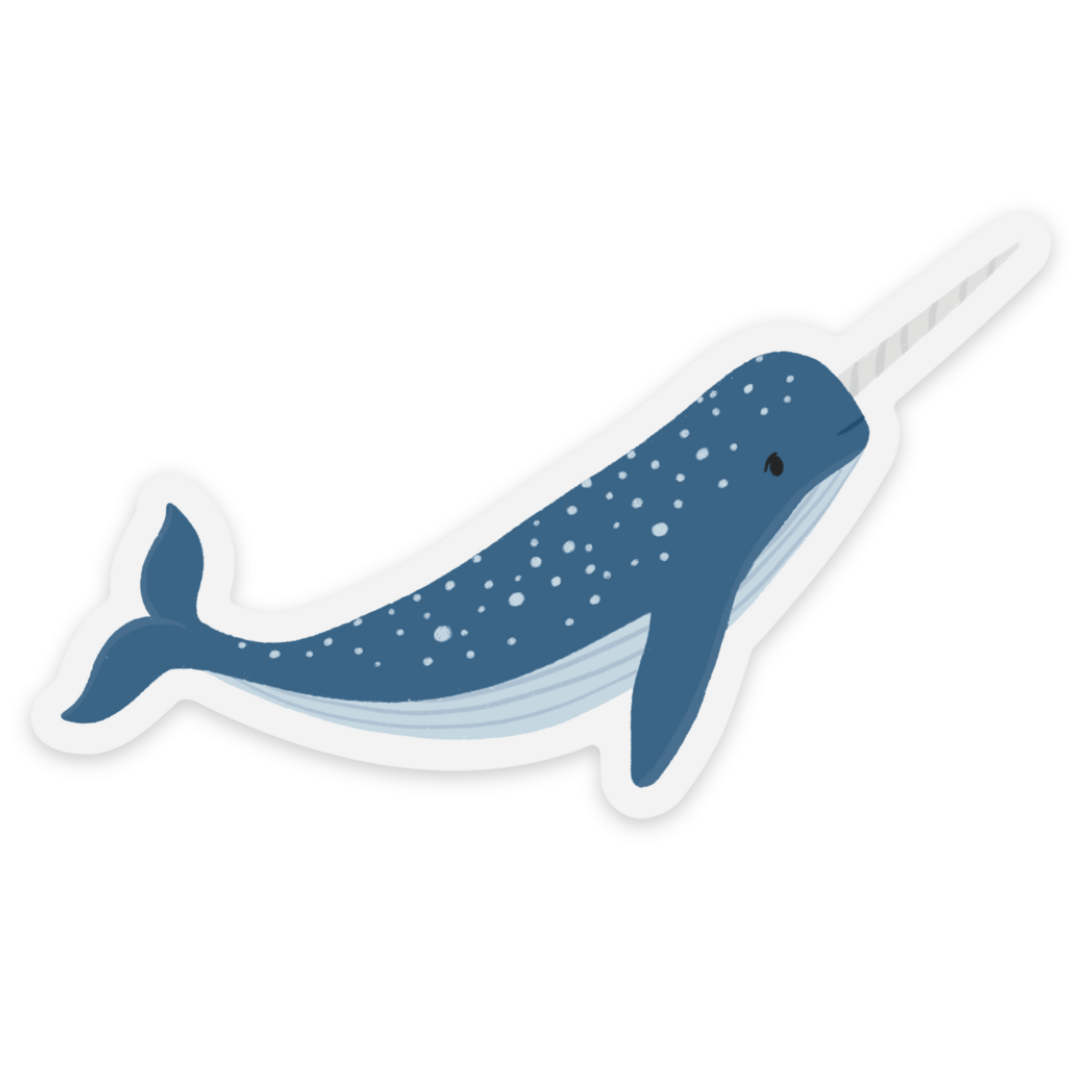 Clear Waterproof Vinyl Sticker 3.4×2.02"