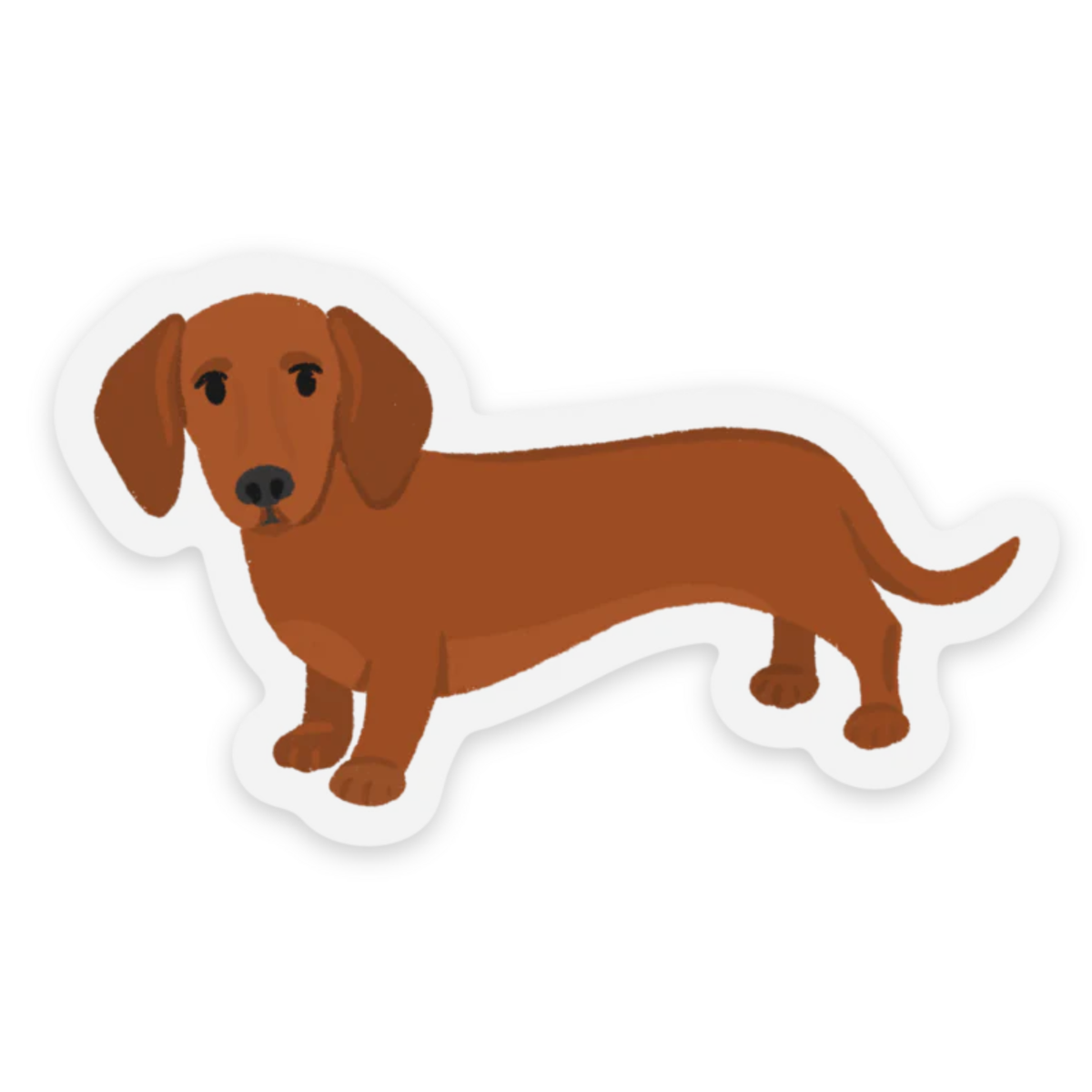 Clear Waterproof Vinyl Sticker 2.8×1.64"