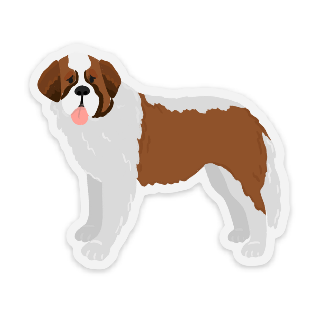 Clear Waterproof Vinyl Sticker 3×2.6"