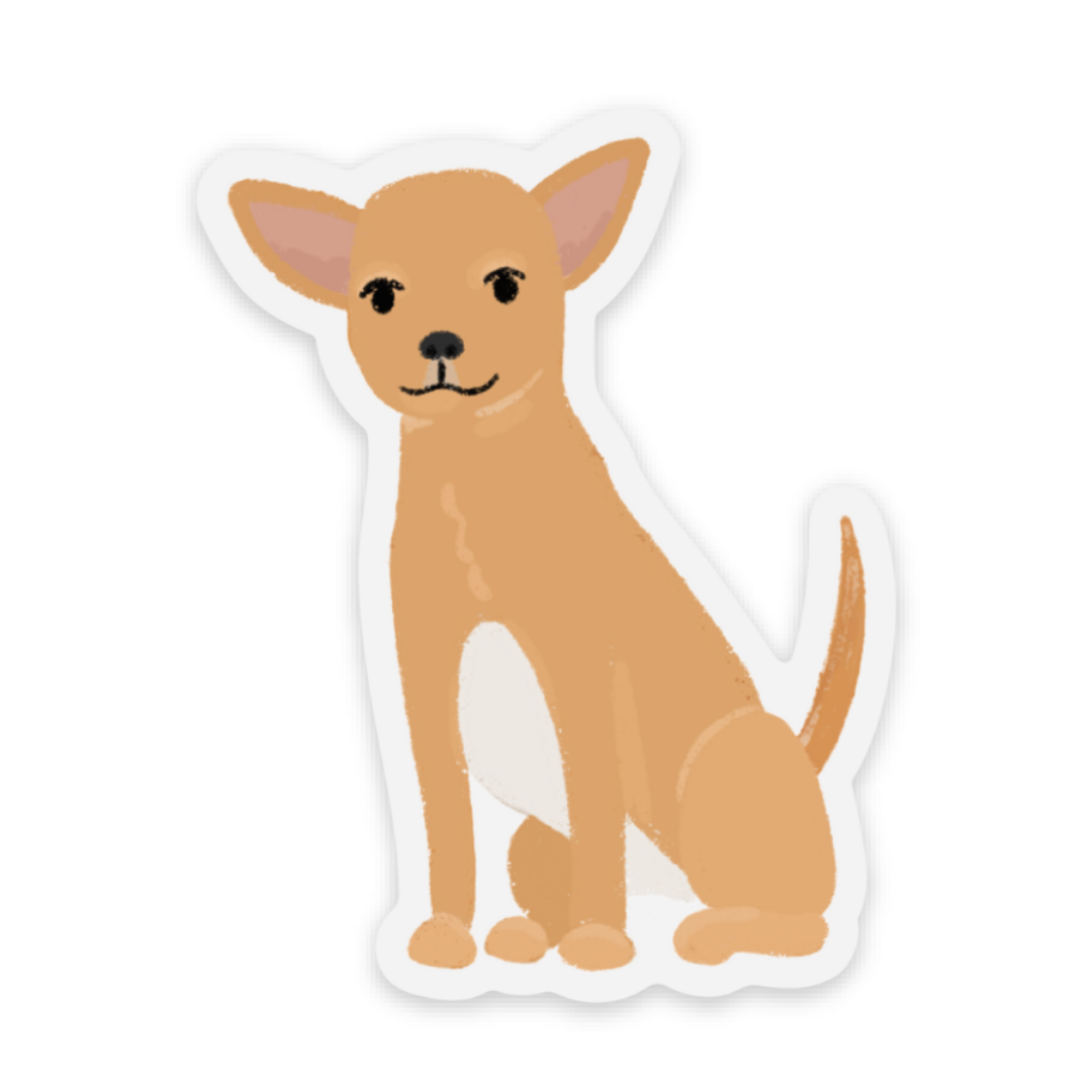 Clear Waterproof Vinyl Sticker 2×2.56"