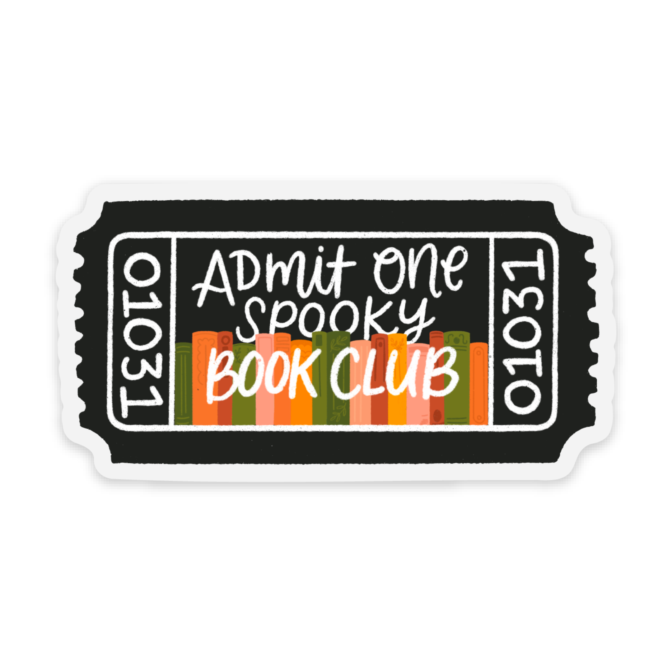 Clear Waterproof Vinyl Sticker 2.8x1.5"