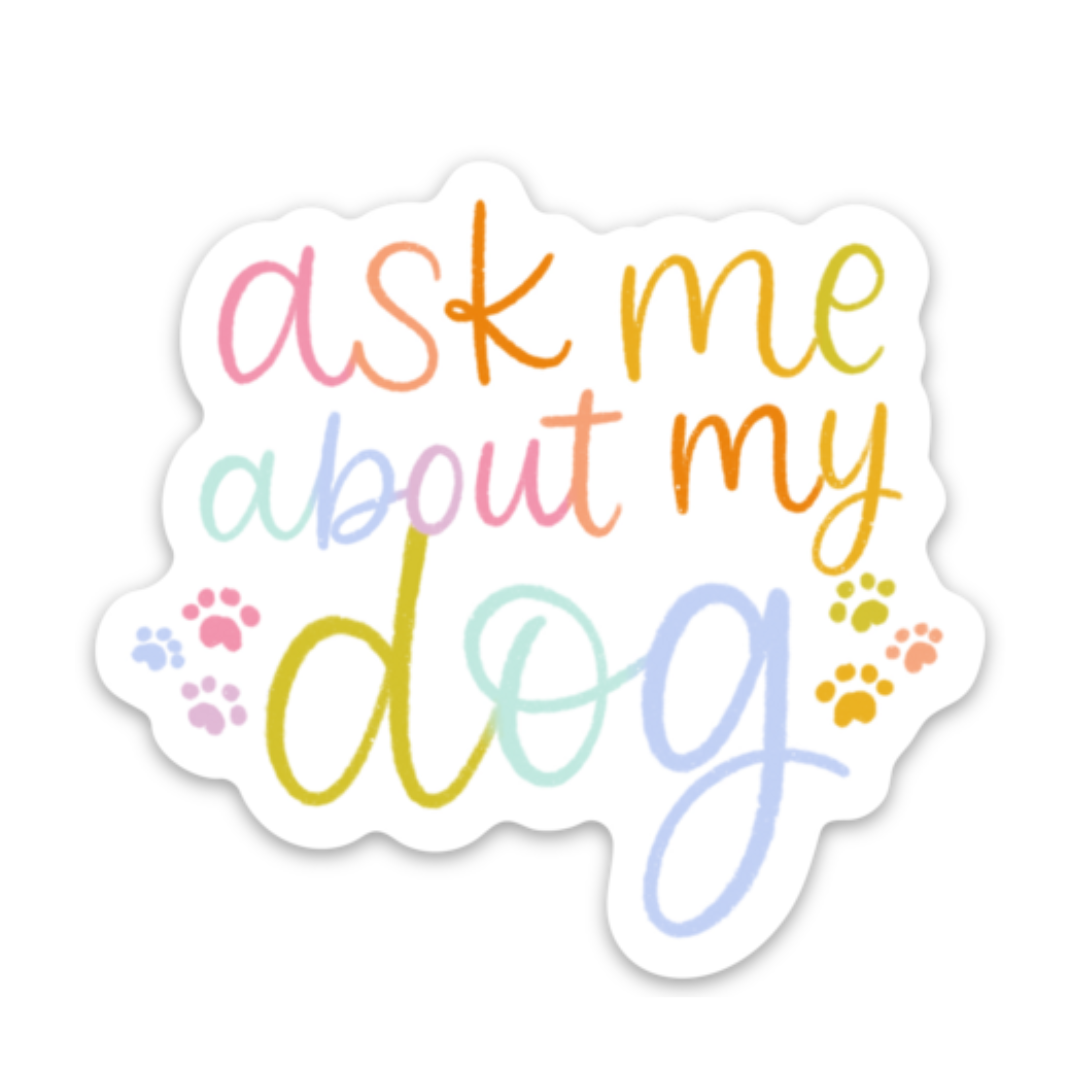 Waterproof Vinyl Sticker 3x2.8"