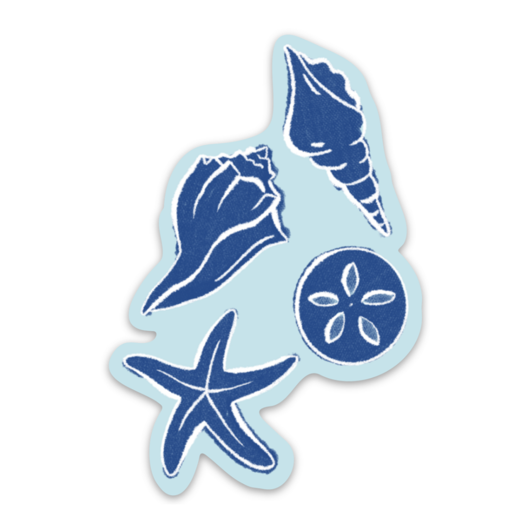 Waterproof Vinyl Sticker 2.4x3.5"