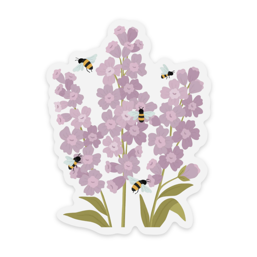Clear Waterproof Vinyl Sticker 2.5x3.2"