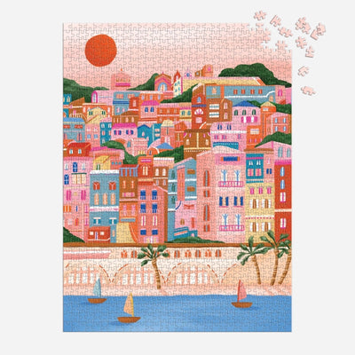 Colors of the French Riviera 1000 Piece Puzzle