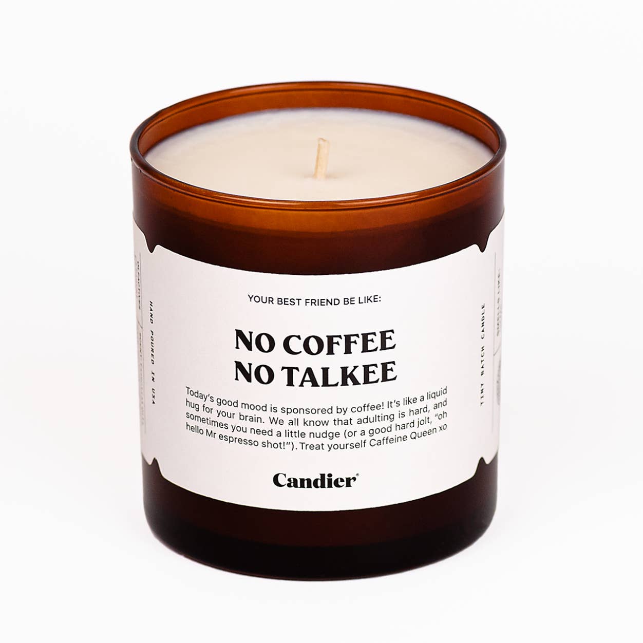 No Coffee Candle