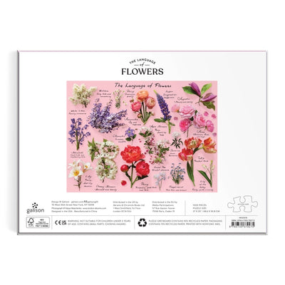 Language of Flowers 1000 Piece Puzzle