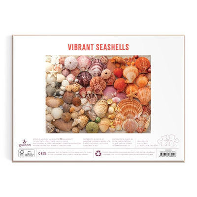 Vibrant Seashells 1000 Piece Puzzle