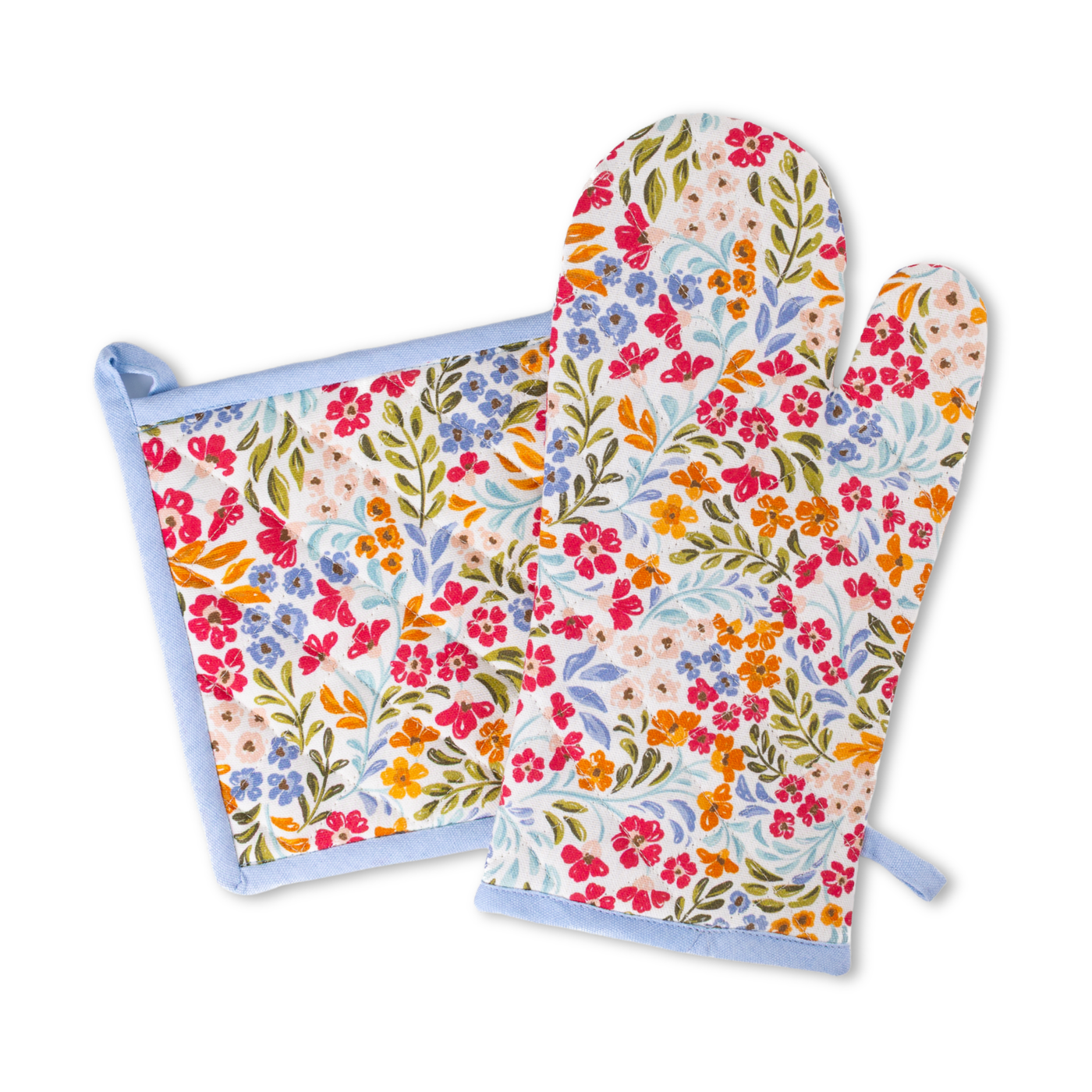 Oven Mitt + Pot Holder Set