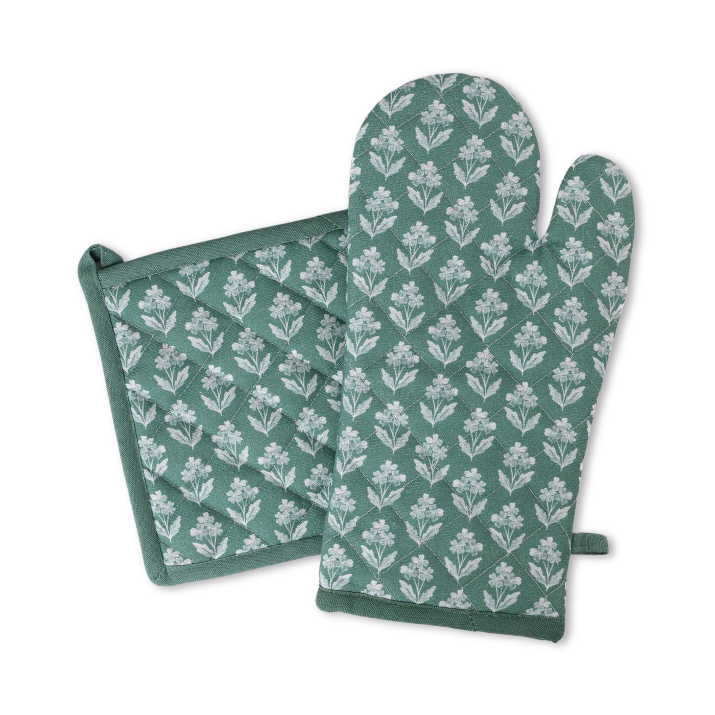 Oven Mitt + Pot Holder Set