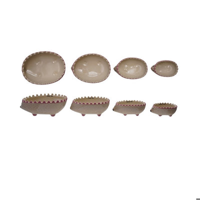 Pink Nesting Hedgehog Measuring Cups