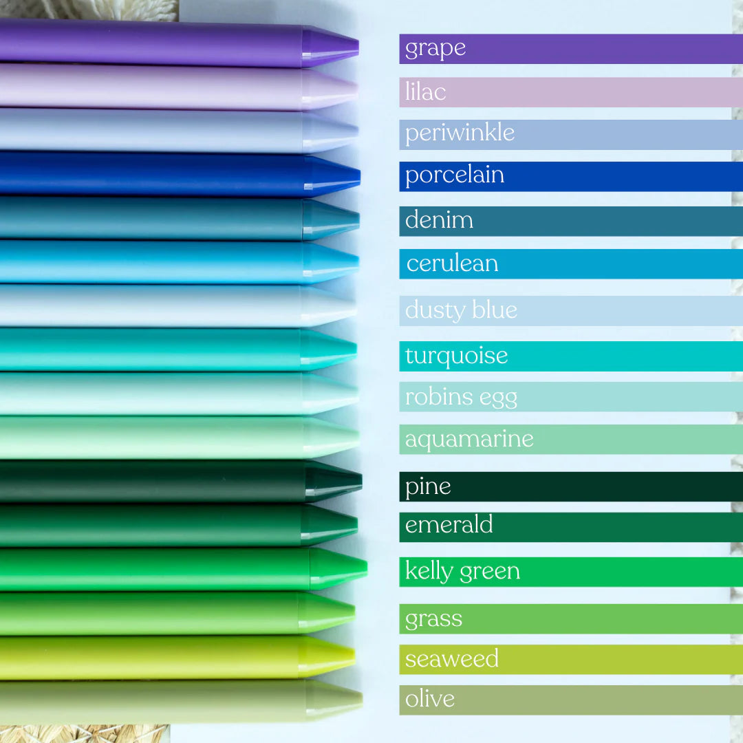 Set of 34 Gel Pens