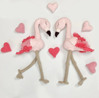 Flamingo Crochet Stuffed Animal