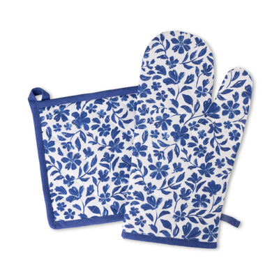 Oven Mitt + Pot Holder Set