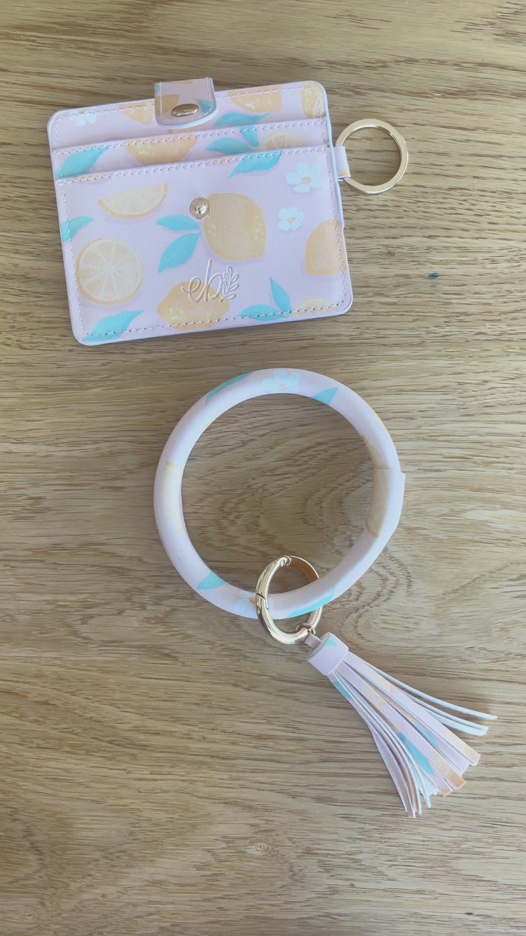 Circle Wristlet Keyring