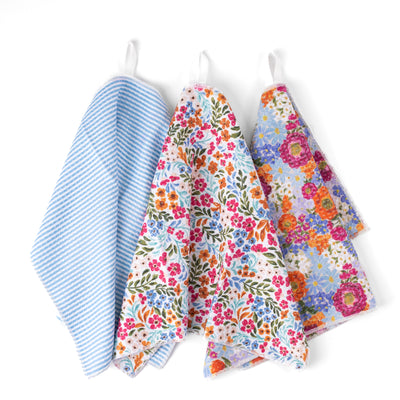 Pack of 3 Microfiber Kitchen Towels