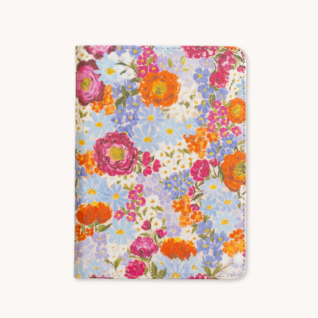 Primavera Petals Kindle Case – Elegant Faux Leather with