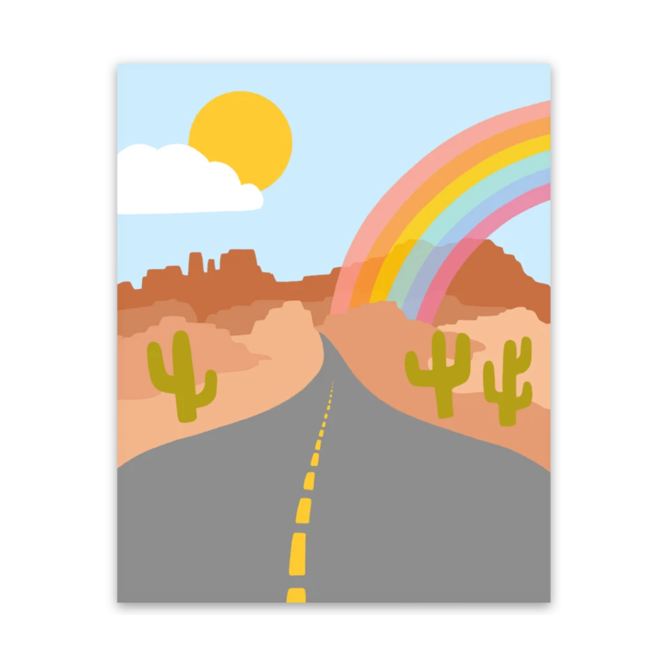 Waterproof Vinyl Sticker 2.4x3"
