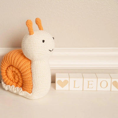 Snail Crochet Stuffed Animal