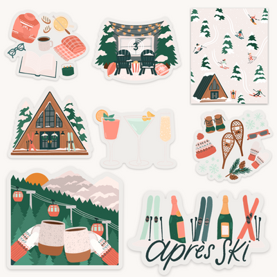 Pack of 8 Stickers