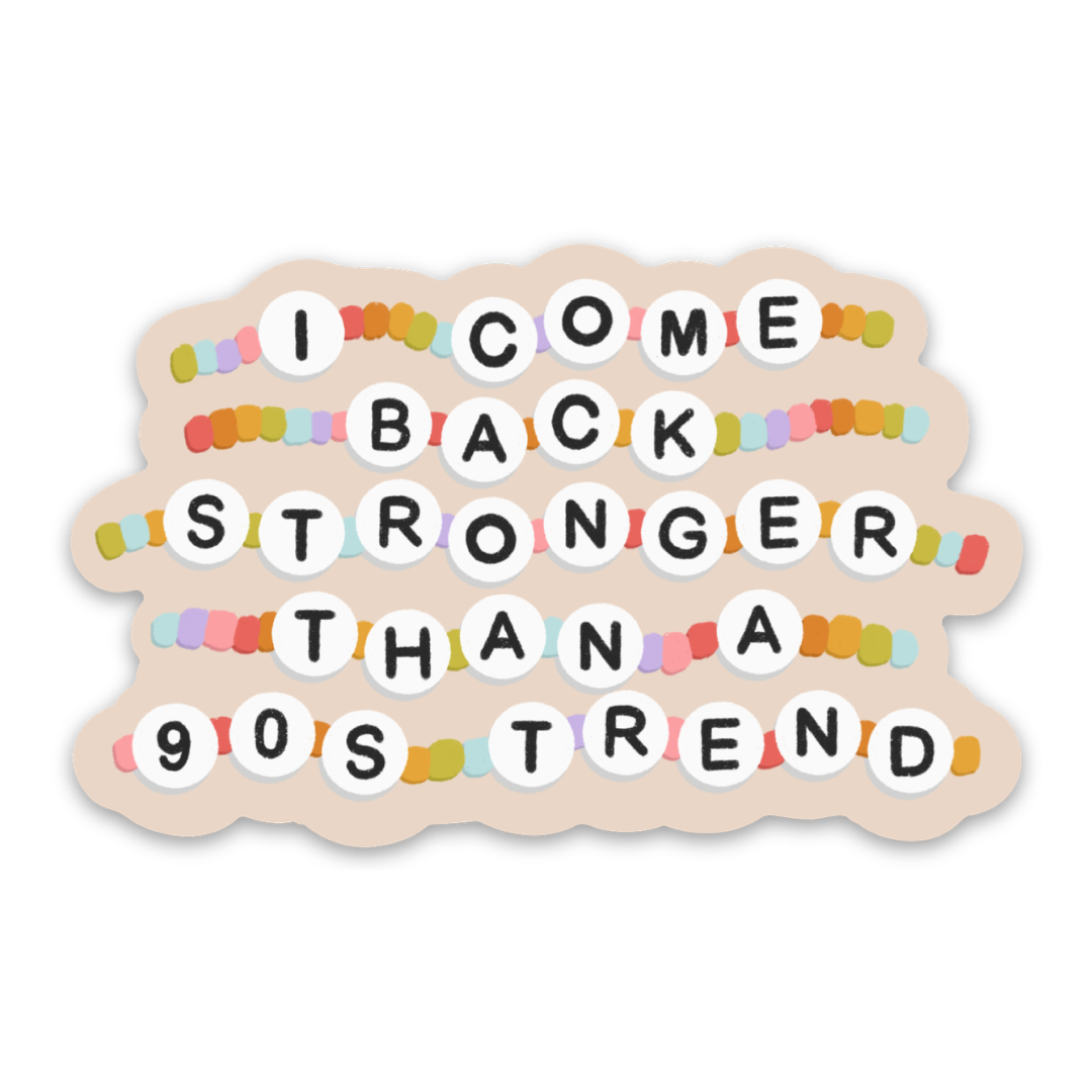 Waterproof Vinyl Sticker 3x1.9"