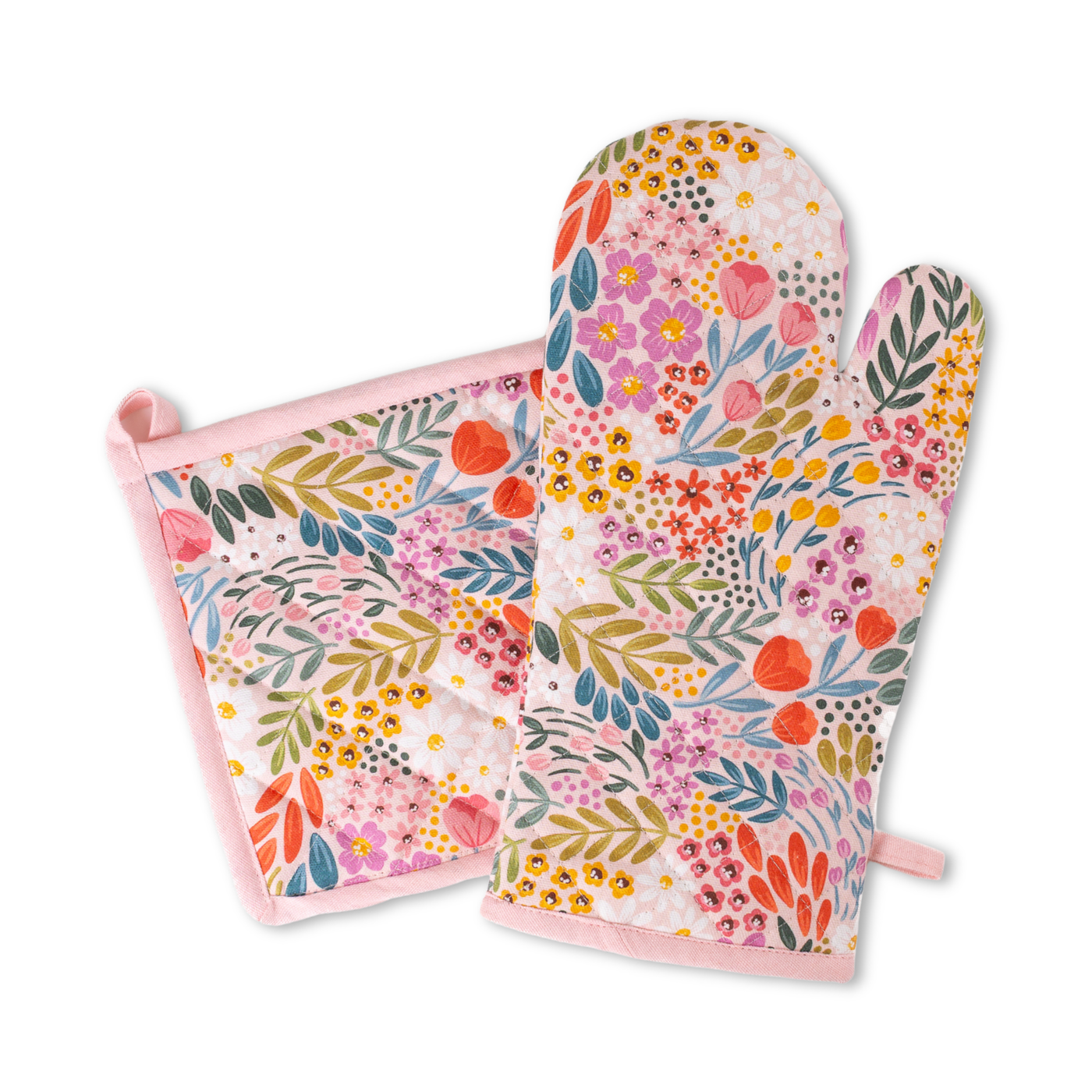 Oven Mitt + Pot Holder Set