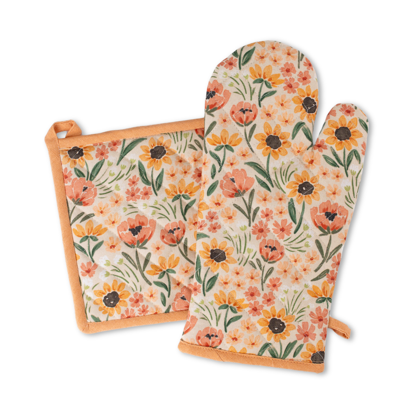 Oven Mitt + Pot Holder Set
