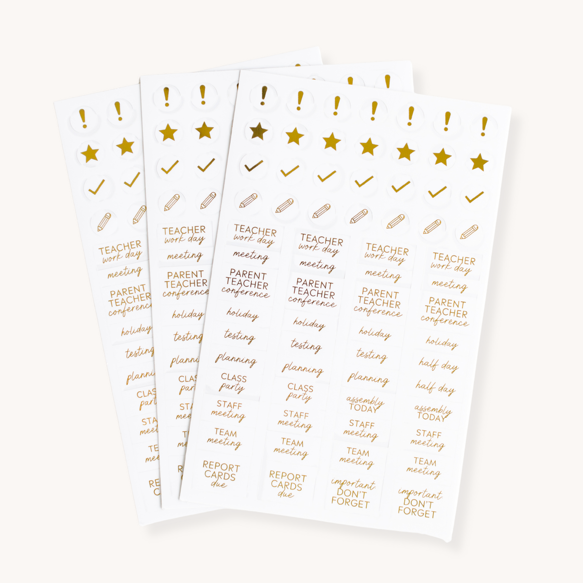 Teacher Planner - Undated