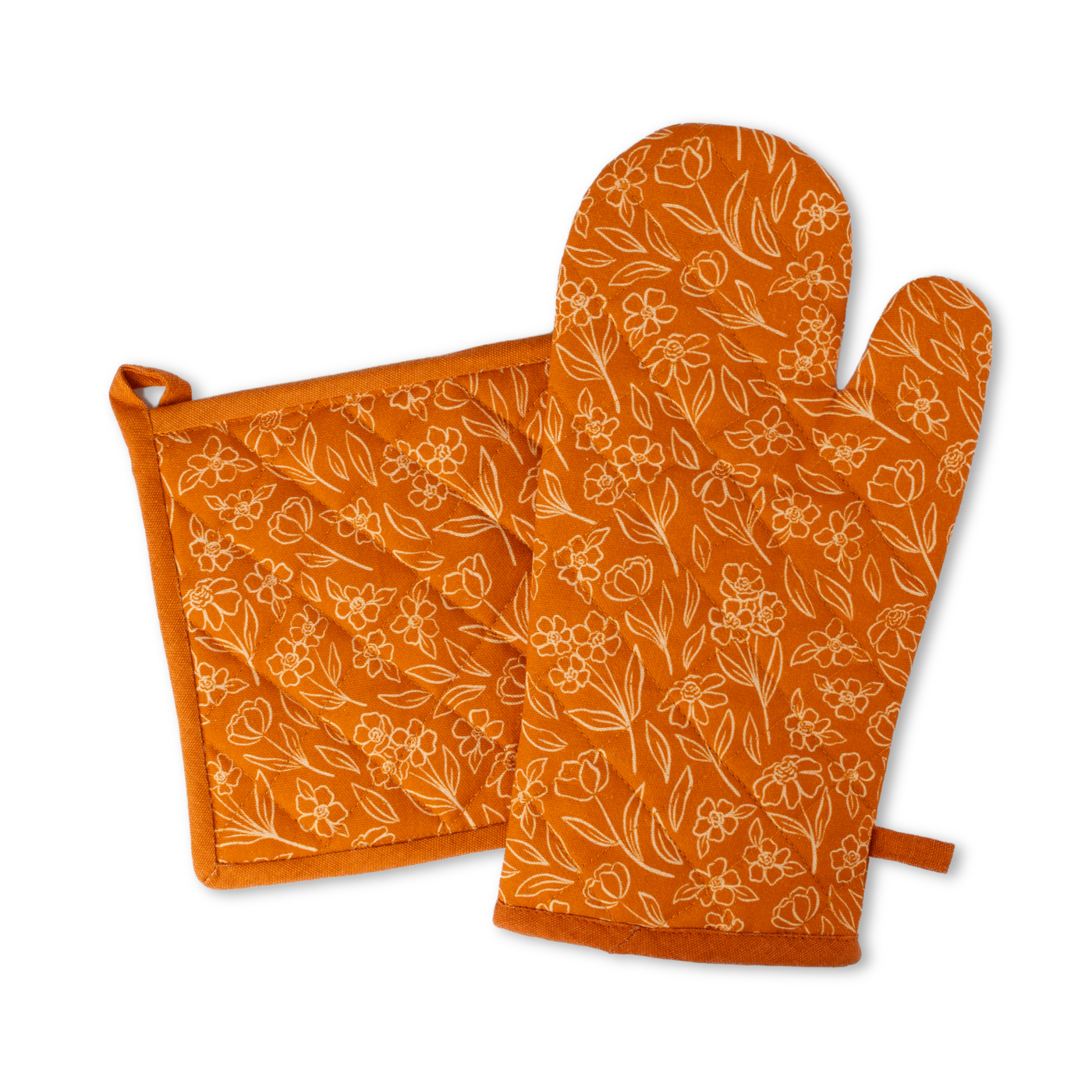 Oven Mitt + Pot Holder Set